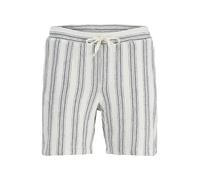 Jack & Jones St Jaiden Coba Striped Jogger Plus Size Shorts Bianco 38 Uomo