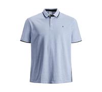 JACK & JONES Jjepaulos Polo SS + Fit T-Shirt, Cobalto Chiaro/Dettaglio: PS, 6XL Uomo