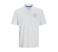 Jack & Jones Polo da Uomo Jjsimon S, Bianco, S