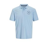 Jack & Jones Polo da Uomo Jjsimon S, Blu Chambray., S
