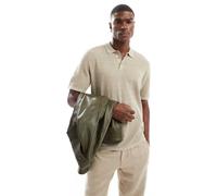 Jack & Jones George Short Sleeve Polo Beige M Uomo