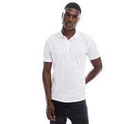 Jack & Jones - Polo in piqué bianca-Bianco XL