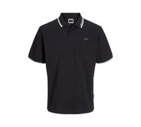 Jack & Jones Polo Jcopacer Jacquard S da Uomo, Nero, XXL