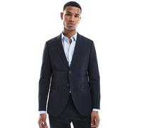 Jack & Jones Premium - Giacca da abito blu navy in seersucker 50