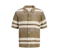 Jack & Jones Premium Giacchetta 'JPRBluwilmer' beige / marrone / oliva Uomo Jack & Jones Premium M