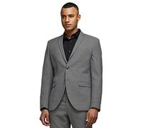 JACK & JONES PREMIUM JPRSOLARIS Blazer Noos, Mix Grigio Chiaro, 52 Uomo