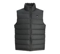 JACK & JONES Pu Bodywarmer Jcopoint-Scaldacollo in Poliuretano, Nero, XL Uomo