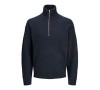 JACK & JONES Jorollie-Maglia a Mezza Zip SN Maglione Lavorato, Sky Captain, XL Uomo