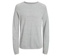 JACK & JONES Pullover 'Hill' grigio chiaro Uomo - PROMO - Pullover e cardigan - Pullover - Pullover girocollo JACK & JONES M