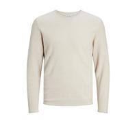 JACK & JONES Jjecooper Knit Crew Neck Noos Maglione Lavorato a Maglia, Farina d'avena, M Uomo