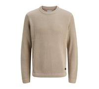 JACK & JONES Pullover 'JJEDover' beige Uomo - PROMO - Pullover e cardigan - Pullover - Pullover girocollo JACK & JONES XXL