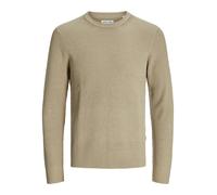 Jack & Jones Jjeperfect Knit Crew Neck SN Maglione da Uomo, Crockery, S