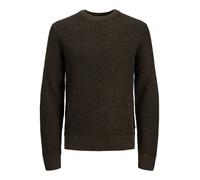 JACK & JONES Pullover marrone Uomo - Abbigliamento - Pullover e cardigan - Pullover - Pullover girocollo JACK & JONES L