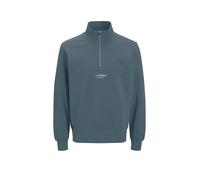 JACK & JONES Pullover Troyer JJESOHO blu | XXL