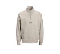 JACK & JONES Pullover Troyer JJESOHO crema | L