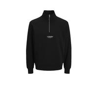 JACK & JONES Pullover Troyer JJESOHO nero | XXL
