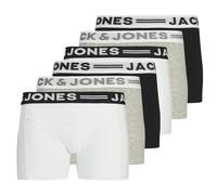Jack&Jones Ragazzi Boxer, 6er Pacco - Falce Costume, Cotone Stretch, Log