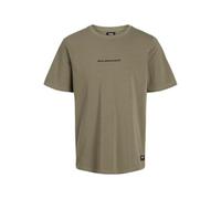 JACK & JONES Rddbarry Tee S/S Crew Neck SN T-Shirt, Verde-Dusky Green, S Uomo