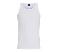 JACK & JONES Rib Tank Top Joracapulco-Canottiera, Bianco, M Uomo