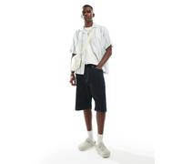 Jack & Jones - Ron - Pantaloncini di jeans lavaggio risciacquato-Blu L