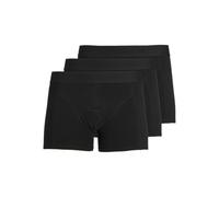 Jack & Jones S JACJAMES Trunks 3 Pack Noos Boxer a Pantaloncino, Nero, S Uomo