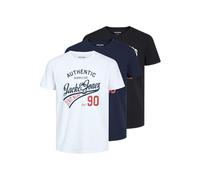 Jack & Jones Maglietta A Maniche Corte Ethan 3 Unità