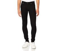 JACK & JONES Uomo Jeans 'Liam' nero denim, Taglia 27
