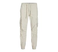 Jack & Jones Pantaloni cargo S JPSTKANE JJNOAH con risvolto Noos Raggio di Luna M