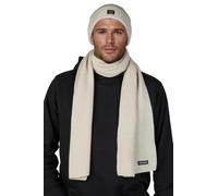 Jack & Jones - Set con berretto e sciarpa da uomo 2-in-1, set invernale, berretto invernale e sciarpa, colori nero/blu/grigio/beige, Raggio di luna, Taglia unica