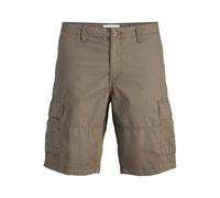JACK & JONES Short Mid Jpstcole Mateo Cargo-Pantaloncini da Uomo, Taglia Media, Morel, S