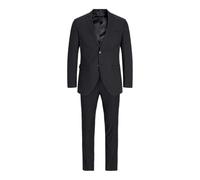 JACK & JONES Single Breasted Blazer And Tailored Trousers JPRSOLARIS Super Slim Fit Suit Black 46 Black 46