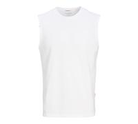 JACK & JONES Sleeveless Texture Tee Jorhydra-Maglietta Senza Maniche, Bianco, M Uomo