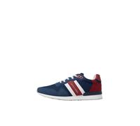 JACK & JONES Sneaker bassa 'Stellar' blu scuro / rosso / bianco Uomo JACK & JONES 46