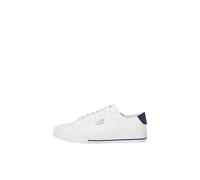 JACK & JONES Sneaker da Uomo Jfwryder Canvas Ln, Bianco, 46 EU