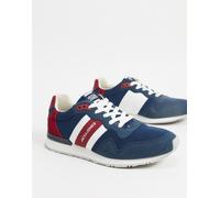 JACK & JONES Sneaker bassa 'Stellar' blu scuro / rosso / bianco, Taglia 40