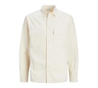 JACK & JONES Sovraccamicie Rilassato Fit, Ecru, S