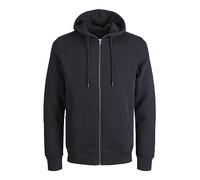 Jack & Jones Jjestar Basic Sweat Zip Hood Noos - Felpa con Cappuccio da Uomo, Nero, M