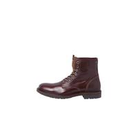 JACK & JONES Stivaletti da uomo Jfwtanner in pelle, marrone brandy, 40 EU
