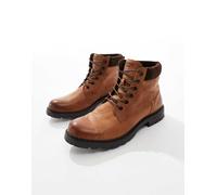 Jack & Jones - JFWCRANFIELD LEATHER BOOT LN Marrone - Stivaletti e tronchetti 43 Marrone