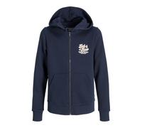 JACK & JONES Sweat Zip Hood Jjelogo-Felpa con Cappuccio e Cerniera, 2 col Aw25 Pls, Sky Captain, 3XL Uomo