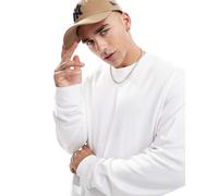 JACK & JONES Jjeurban Edge Tee LS O-Neck Noos Maglietta a Maniche Lunghe, Bianco, XL Uomo