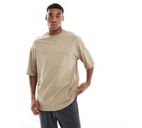 Jack & Jones - T-shirt beige super oversize-Neutro L
