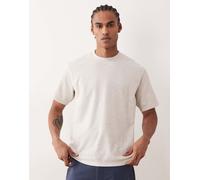JACK & JONES JJEAUSTIN - Maglietta da uomo con scollo rotondo, vestibilità comoda, taglie S, M, L, XL, XXL, bianco antico, L