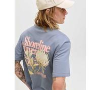 Jack & Jones - T-shirt color aliseo-Grigio S