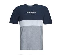 Jack & Jones T-shirt JJEREID BLOCKING TEE SS in Multicolore EU XS