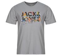 Jack & Jones T-shirt JJGEPLAS in Grigio EU S