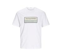 JACK & JONES T-Shirt Stampato | Relaxed Fit, Stampato, Maniche corte, Casual, Temperatura massima di 40°C ciclo molto delicato