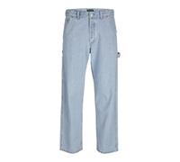 JACK & JONES Jeans cargo 'JJEddie' blu denim, Taglia 33 Lunghezza 34