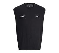JACK & JONES Tank Top Jcocnz Berlin-Canottiera, Nero, L Uomo