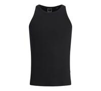 JACK & JONES Tank Top Jcoconcrete Washed Rib-Canottiera, Nero, XS Uomo